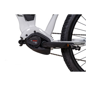 27,5 Zoll E-BIKE Mountainbike CHRISSON E-MOUNTER 3.0 mit BOSCH PLINE CX Gen4 & 500Wh weiss