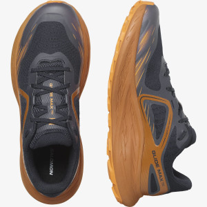 Herren Trail Sport Schuhe SALOMON GLIDE MAX TR in schwarz honey UVP 159 Eur