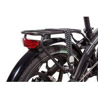 20 Zoll E-Bike Klapprad CHRISSON eFOLDER mit 8 Gang Shimano Acera 10Ah schwarz-matt